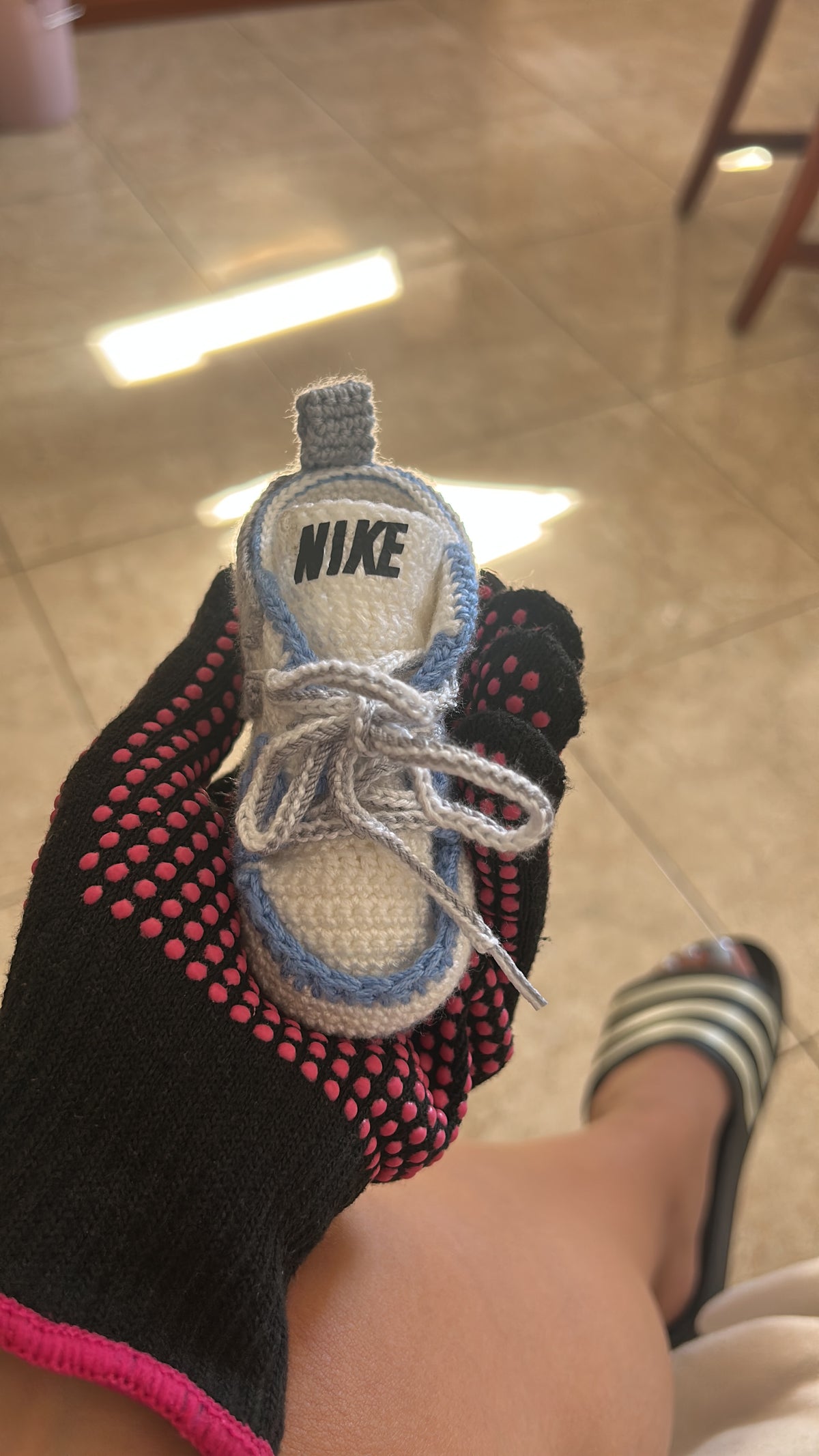 Zapatillas Crochet para Bebé Tipo Sneaker
