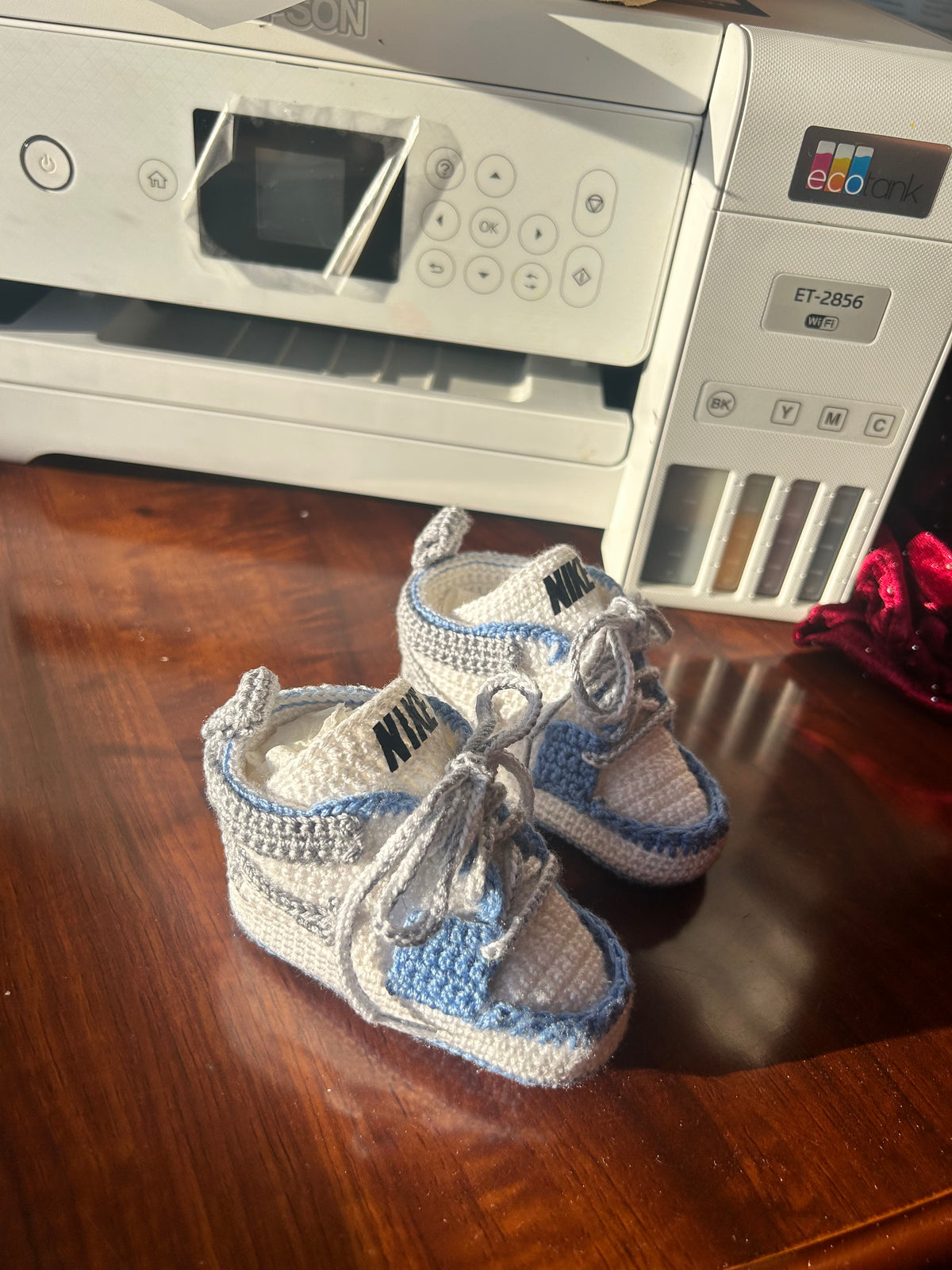 Zapatillas Crochet para Bebé Tipo Sneaker